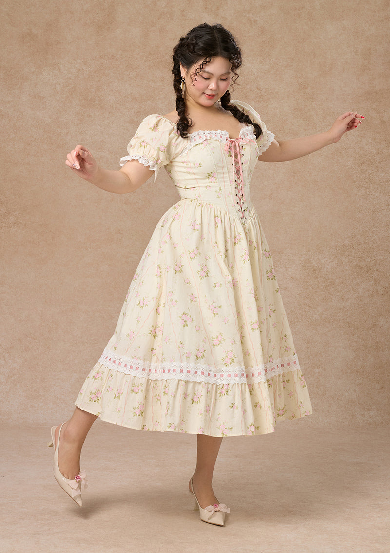 Curve & Plus Kapok Diary Corset Dress