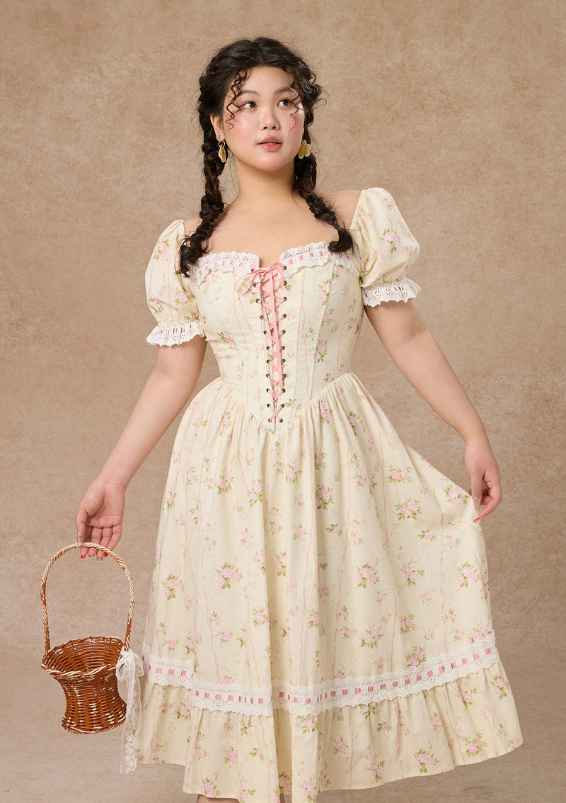 Curve & Plus Kapok Diary Corset Dress