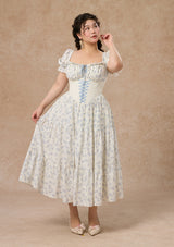 Curve&Plus Blue Dollhouse Corset Dress (Long)