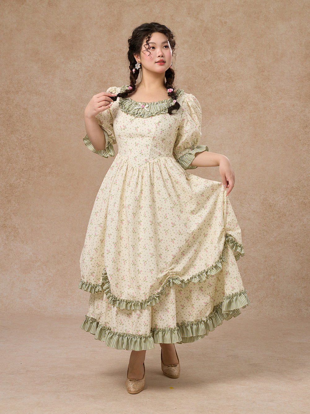 Curve&Plus Little Forest Corset Dress