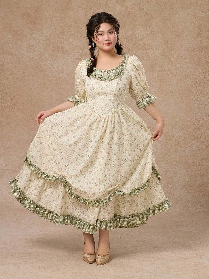 Curve&Plus Little Forest Corset Dress