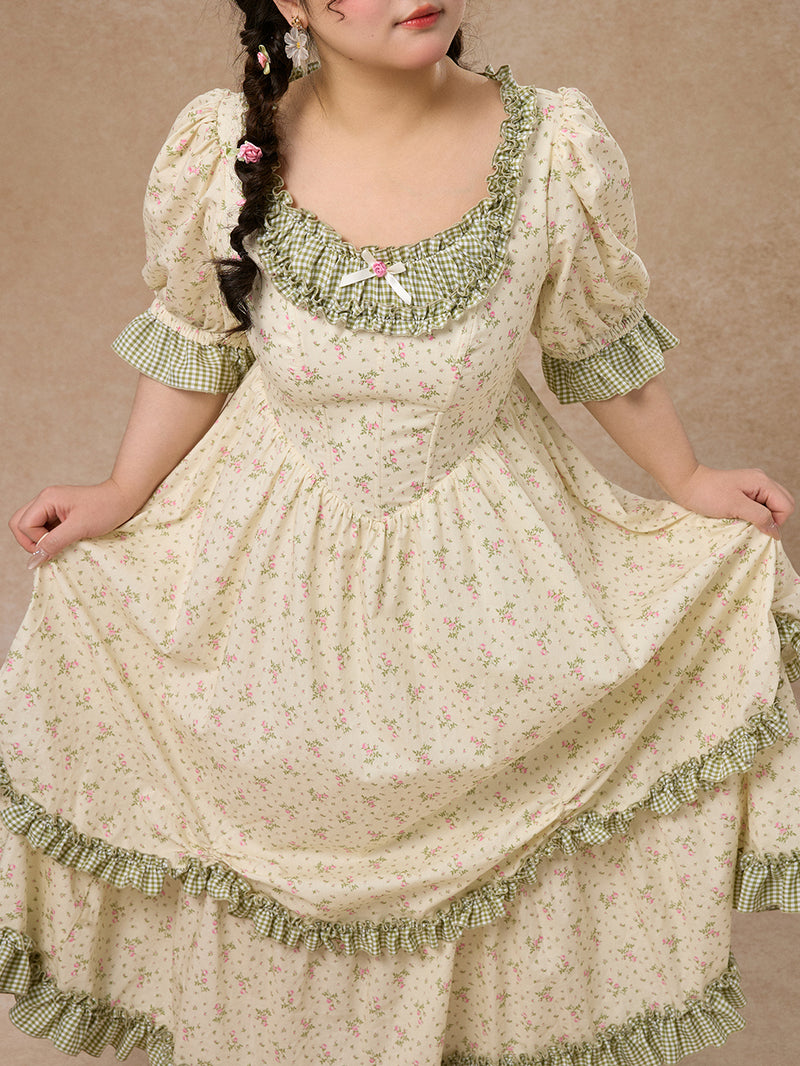 Curve&Plus Little Forest Corset Dress