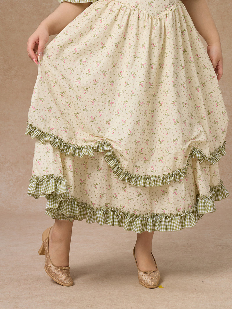 Curve&Plus Little Forest Corset Dress