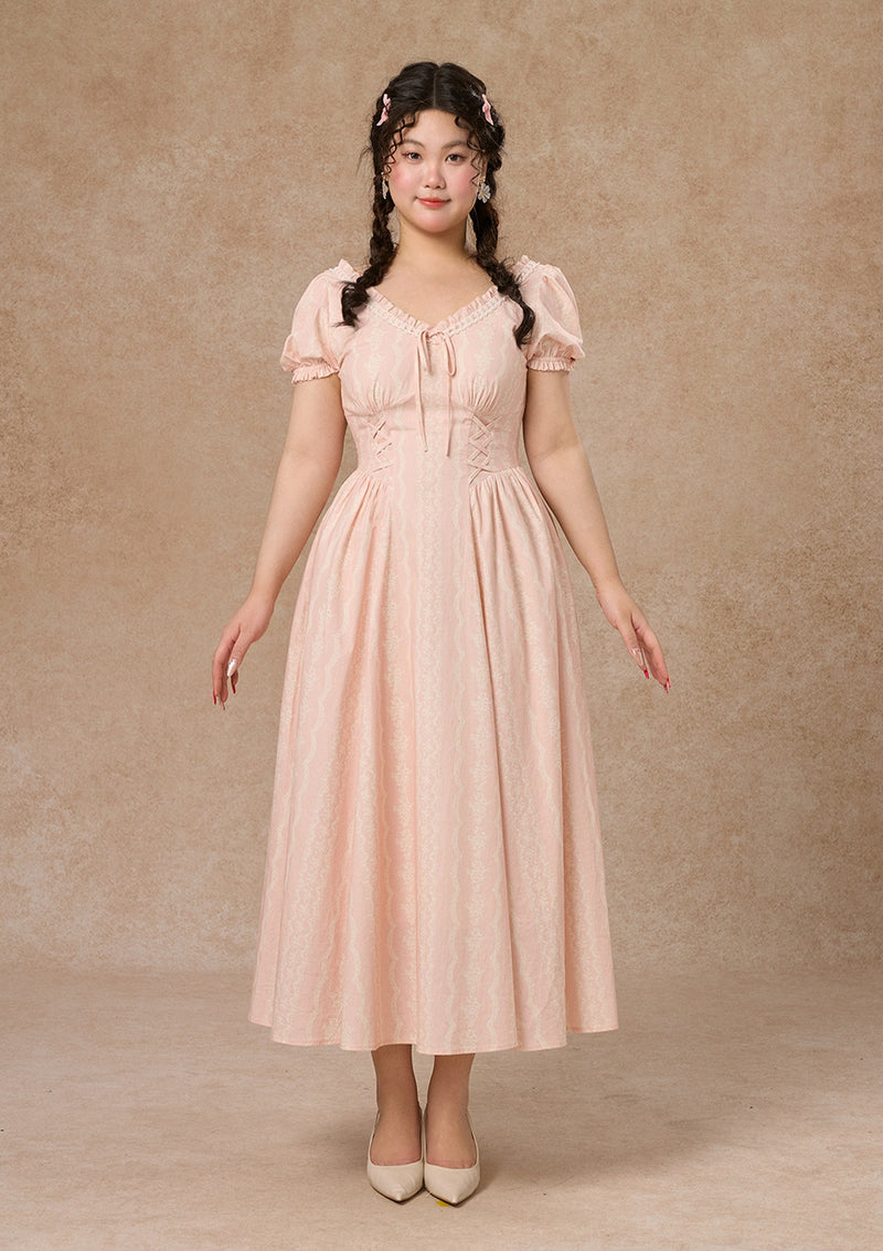 Curve&Plus Juicy Peache Corset Dress