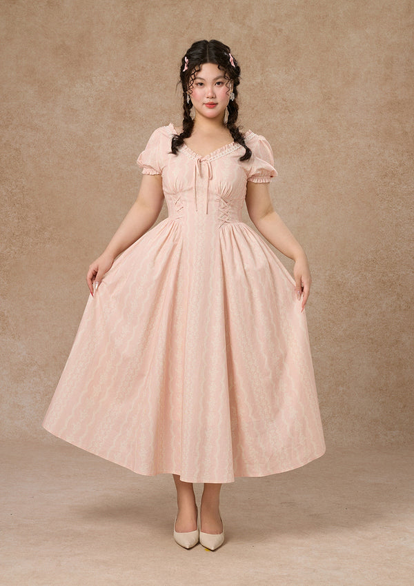 Curve&Plus Juicy Peache Corset Dress