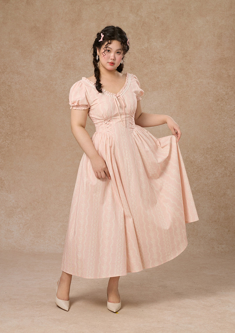 Curve&Plus Juicy Peache Corset Dress