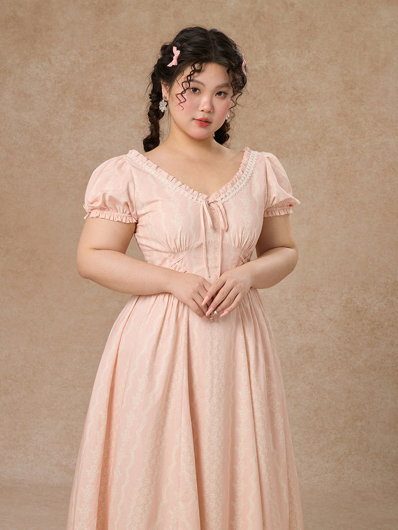 Curve&Plus Juicy Peache Corset Dress