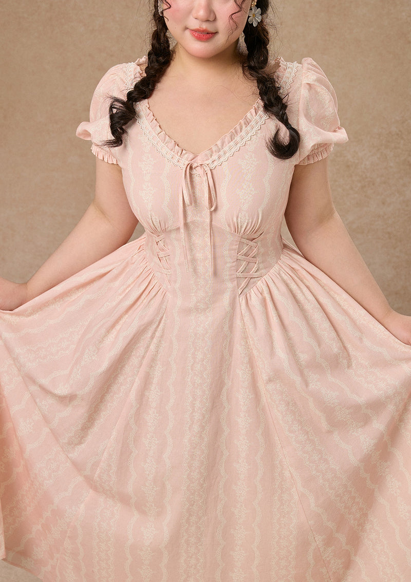 Curve&Plus Juicy Peache Corset Dress