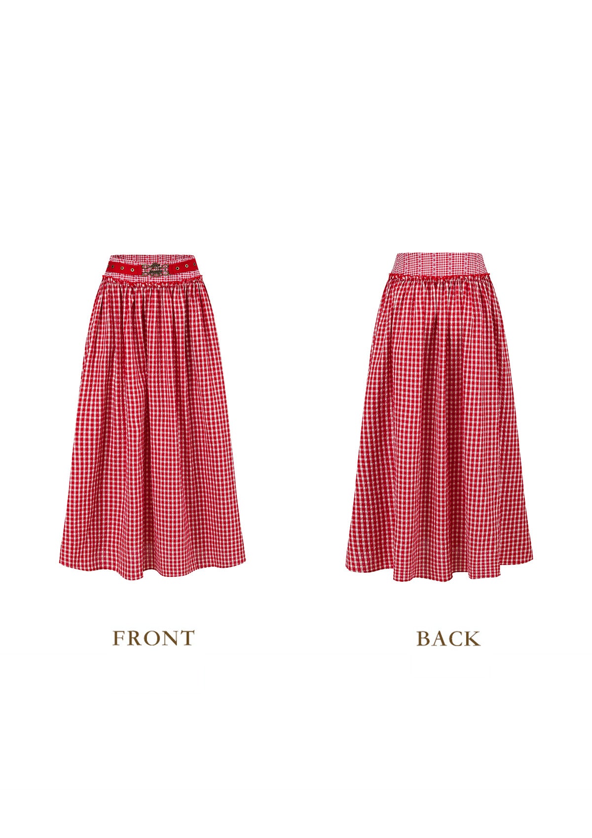 Cottage Girl Diary Red Skirt