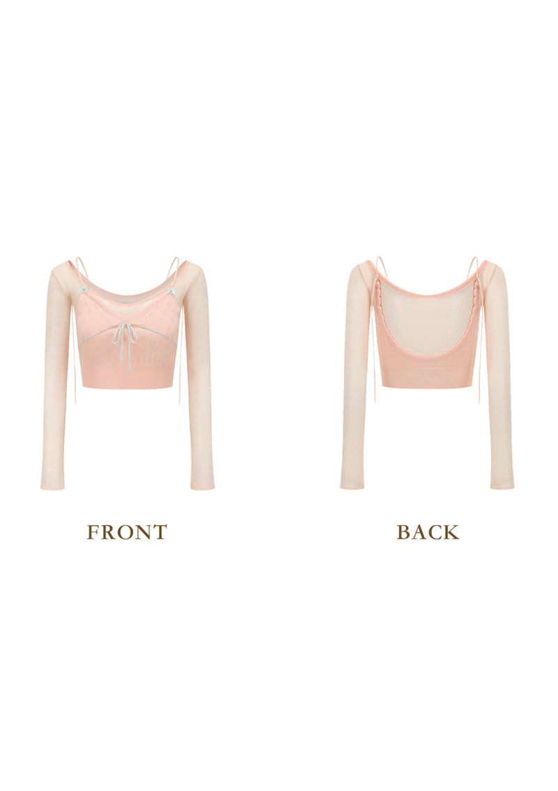 Love Peach Knit top