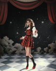 Rose Canelé Korsettkleid