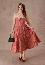 Curve&Plus Afternoon Berry Tea Dress
