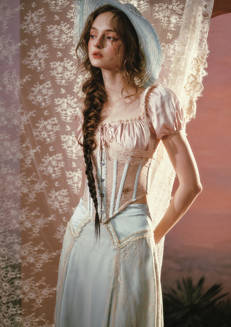 First Peach Vine Skirt II