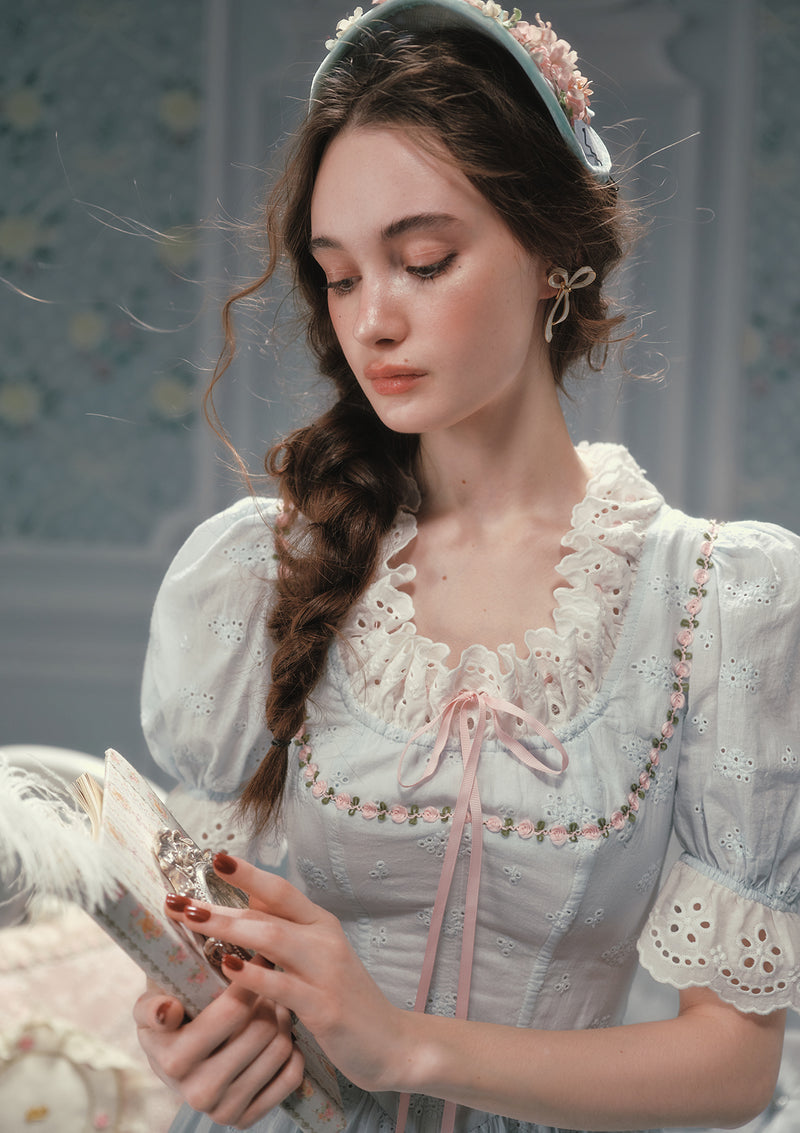 Mary's Morning Light Corset Dress In Stock / XL