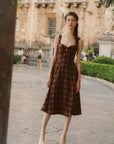 Tartan Majesty Maxi Dress