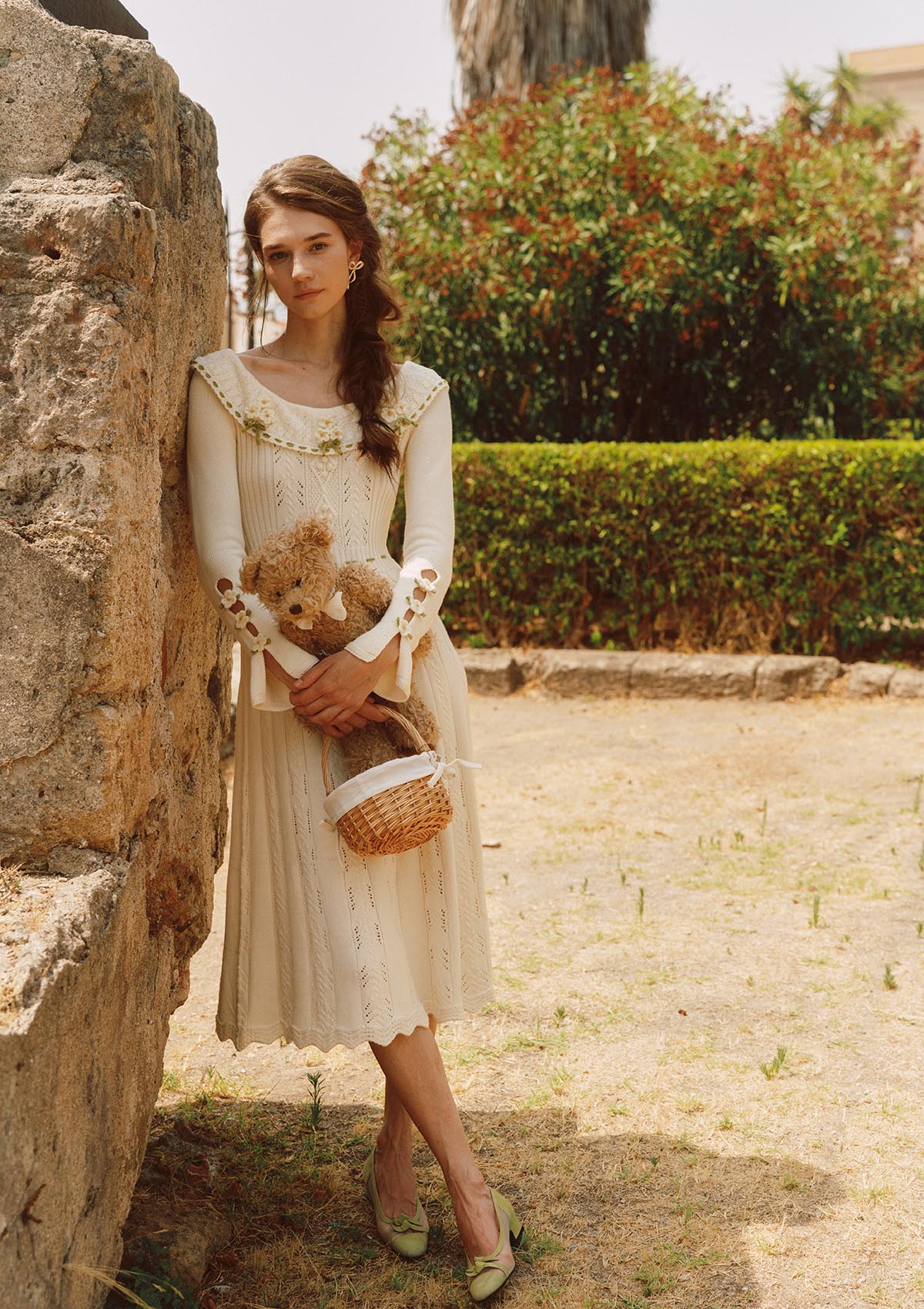 Daisy Bouquet Knit Dress