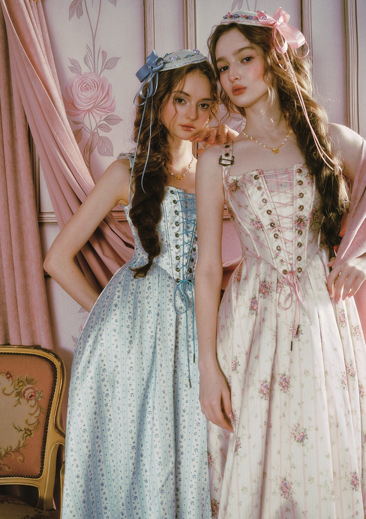 cute tea party dresses Afternoon Sweet Dress (Pink) XS Beautiful Really Tight Dresses Stay chic and stylish women's dolman Color Name:Light Indigo With Cream