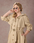 Curve&Plus Western Road Trench Coat