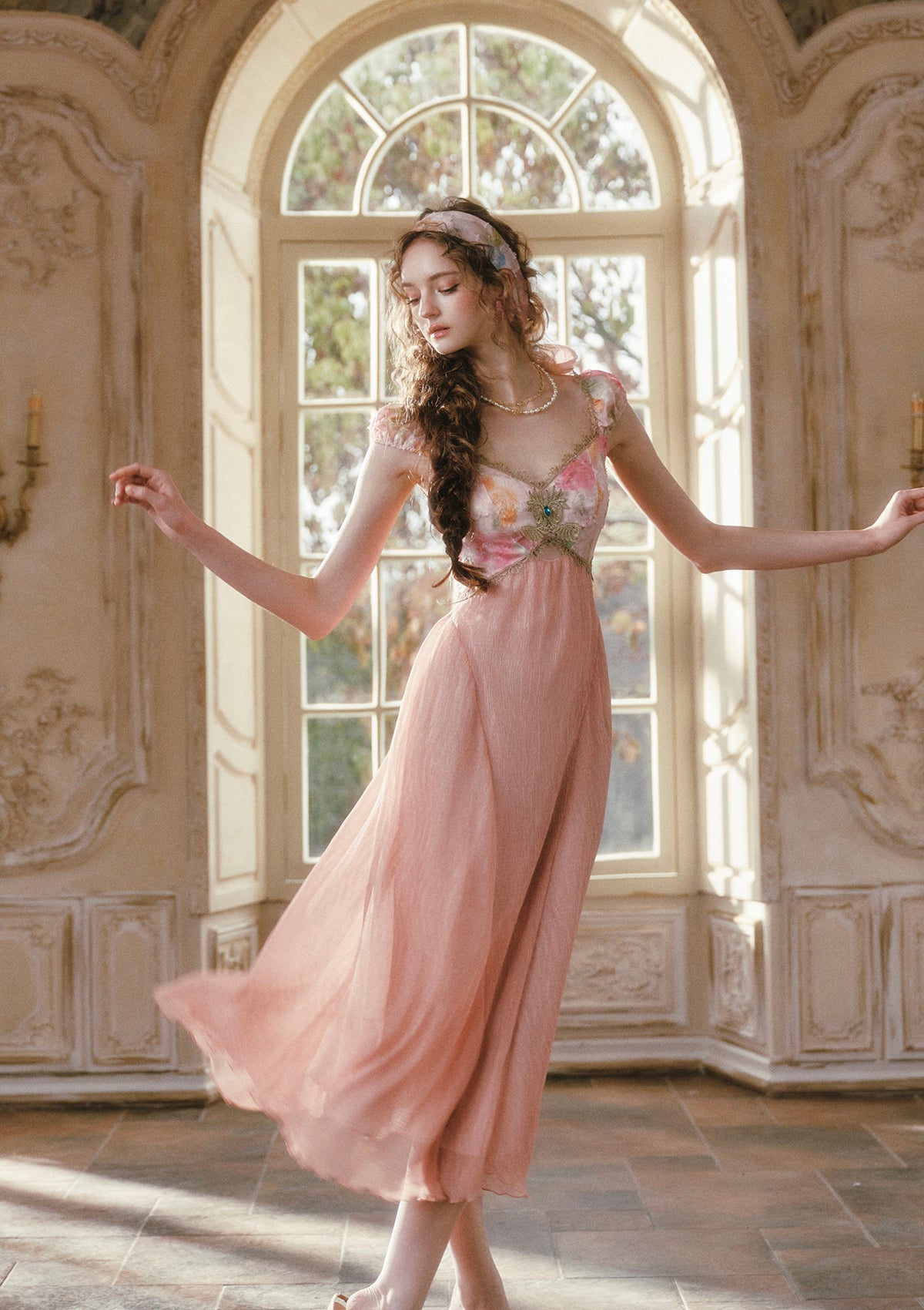 Blazing Sunset Cloud Dress