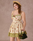 Curve&Plus Wild Cherry Dress（Short）