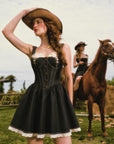 Berry Buccaneer Dress(Short)