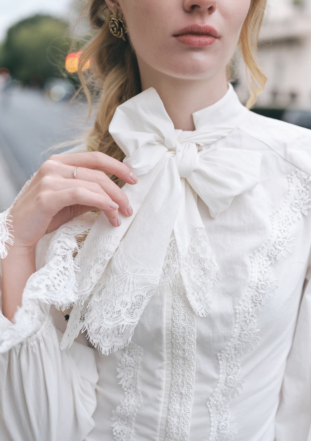Lundenwic Plaid Tale A-Line Blouse