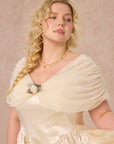 Curve&Plus Pure White Glass Dream Dress