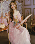 Embroidered Princess Corset Dress