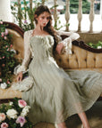 Green Bud Fairy Corset Dress