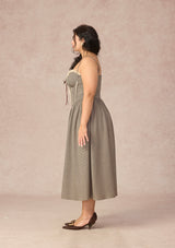 Curve&Plus Bear Date Dress（Long)