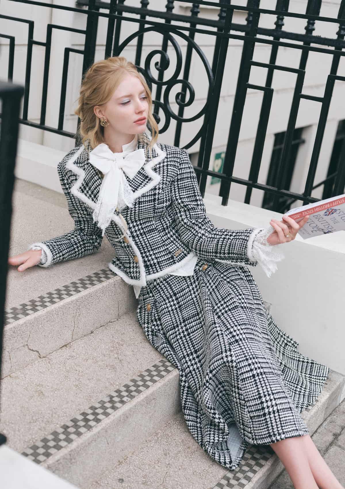 Lundenwic Plaid Tale Jacket