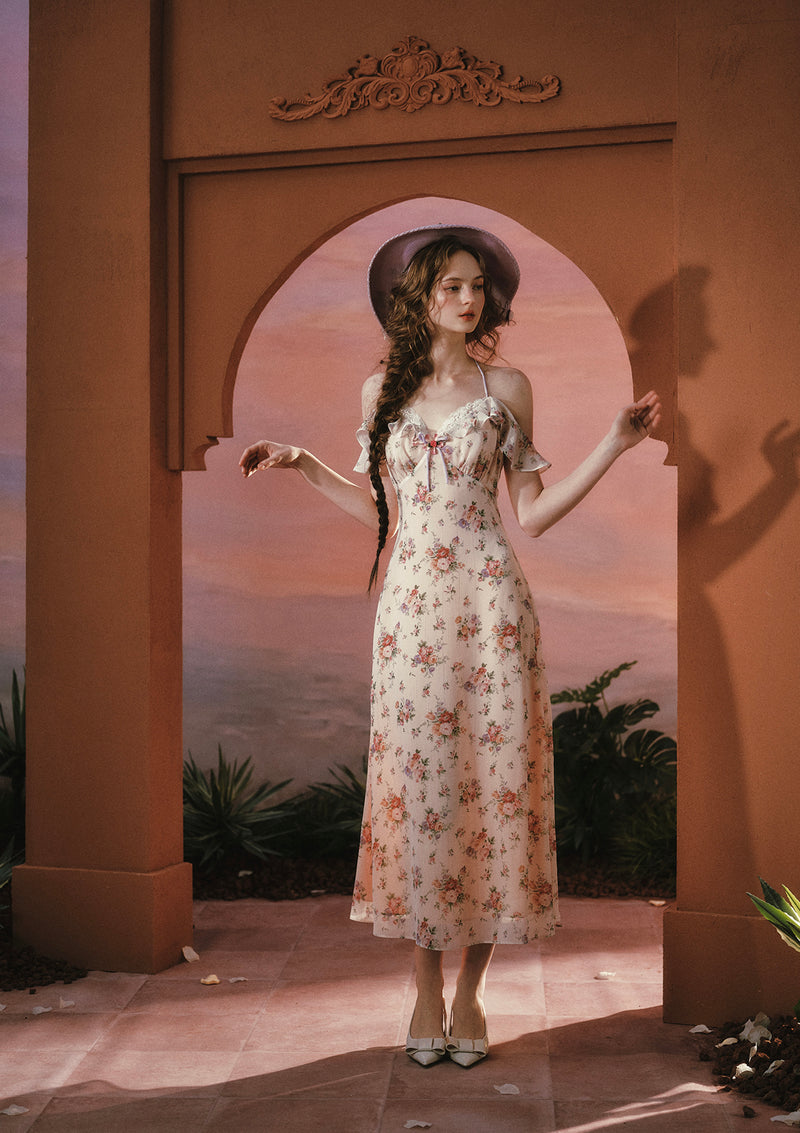 Starry Wisteria Dress In-stock / M