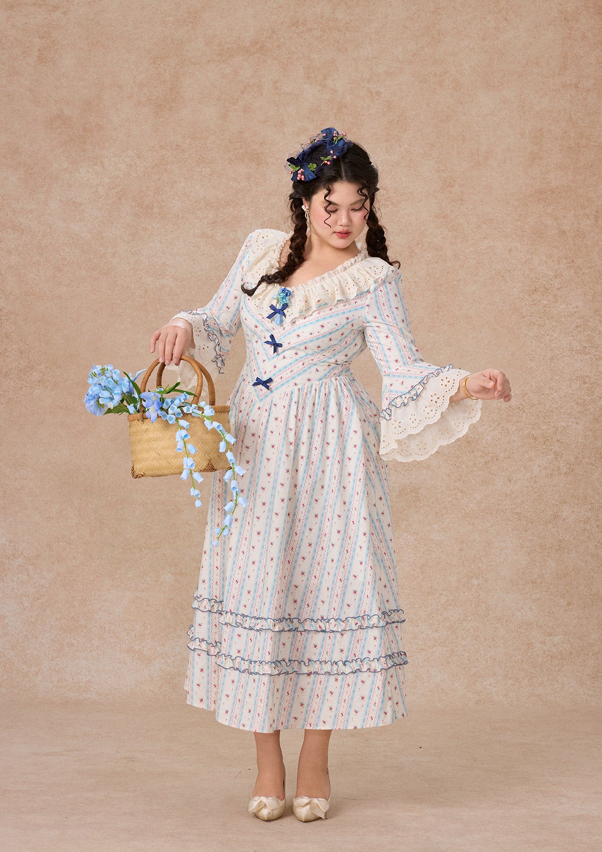 Curve &amp; Plus Morning Versailles Dress