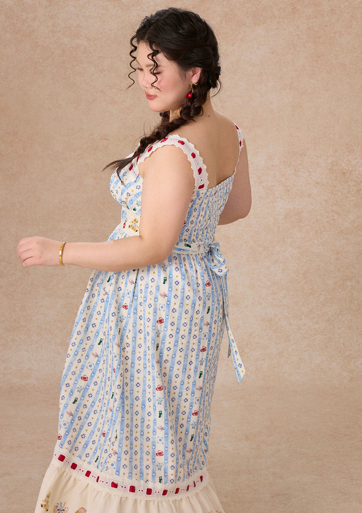 Curve&amp;Plus Little Bear Kitchen Dress