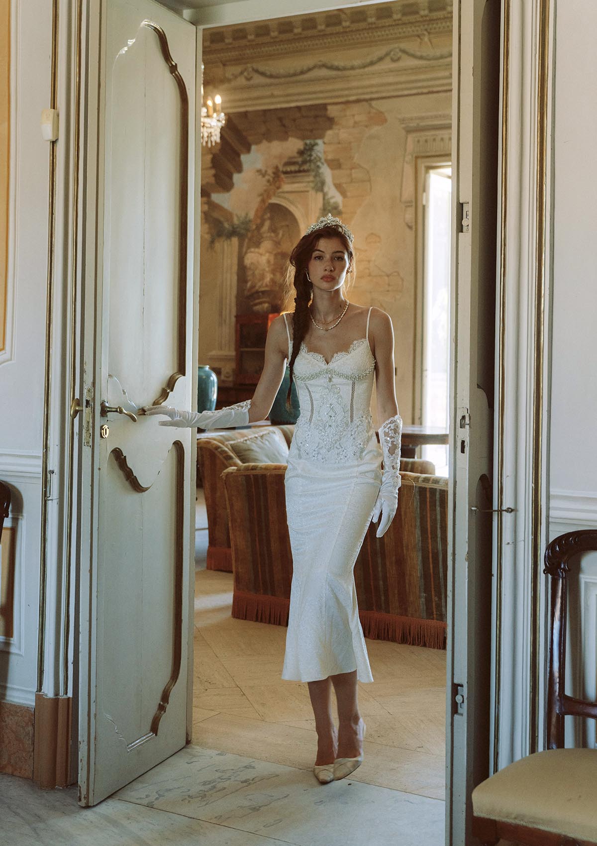 Lotus Coronation Dress