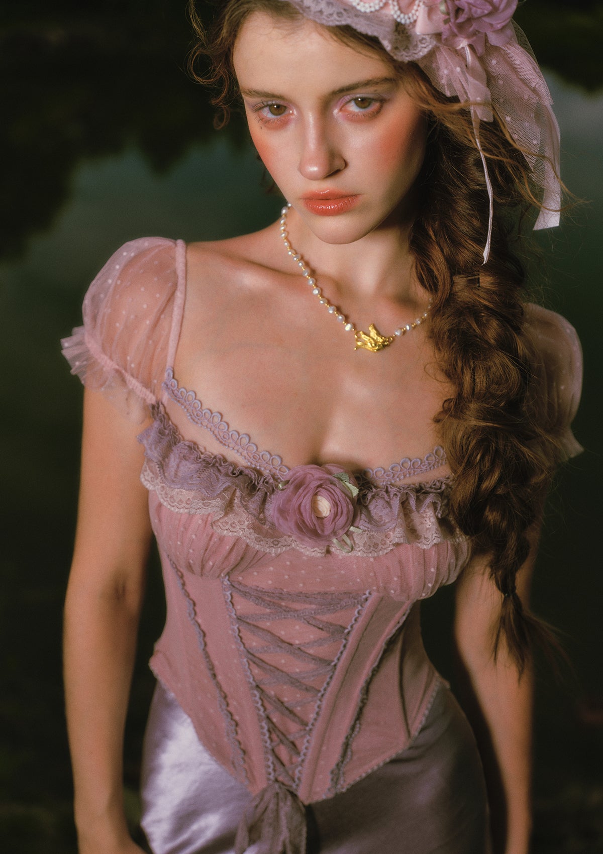 Mulberry Mallow Corset