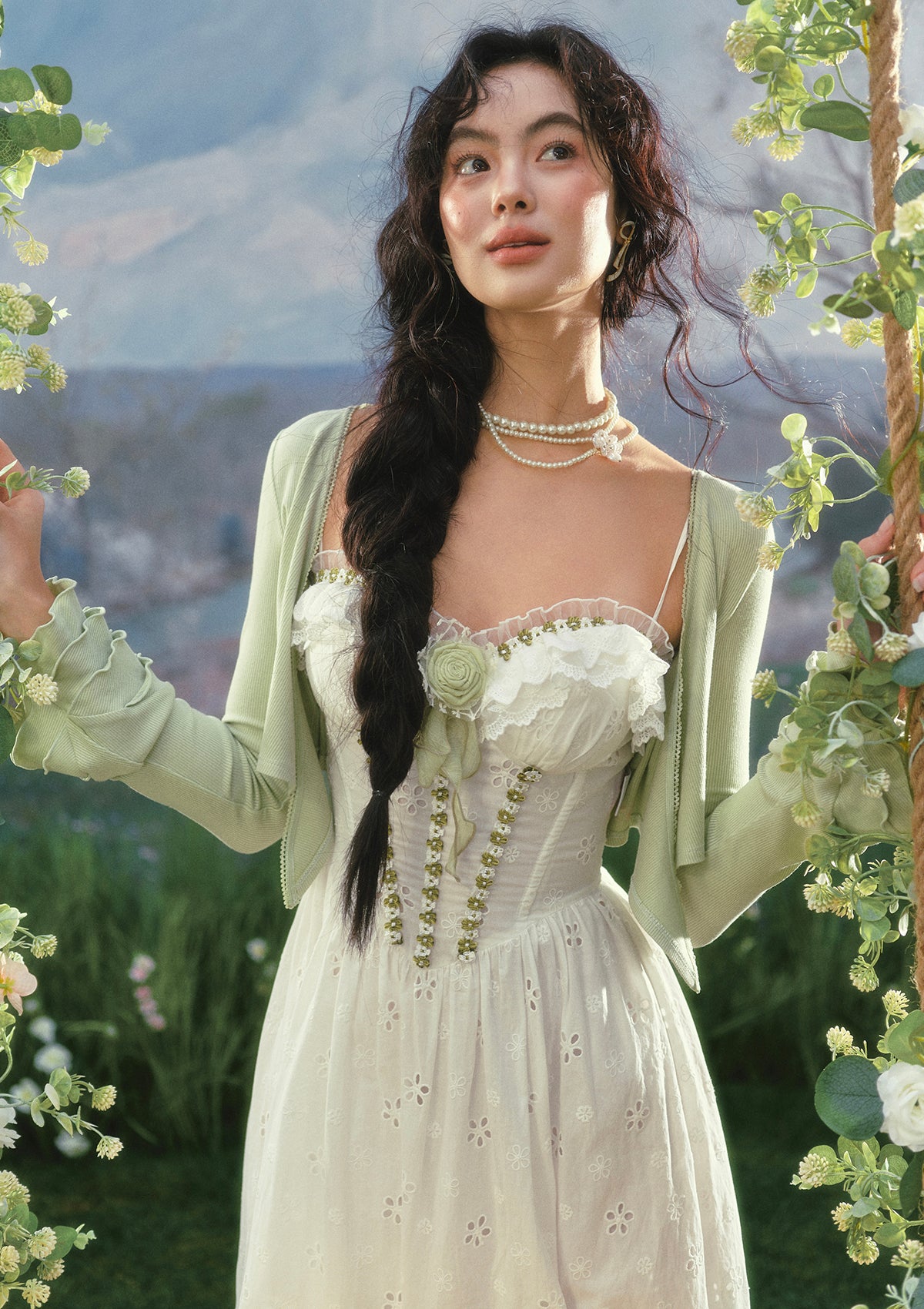 ronald joyce lace wedding dress Ronald Joyce 69717 lace applique A-line wedding dress with high neck – Veni  Infantino main image 0