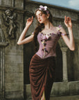 Moonlit Vine Corset