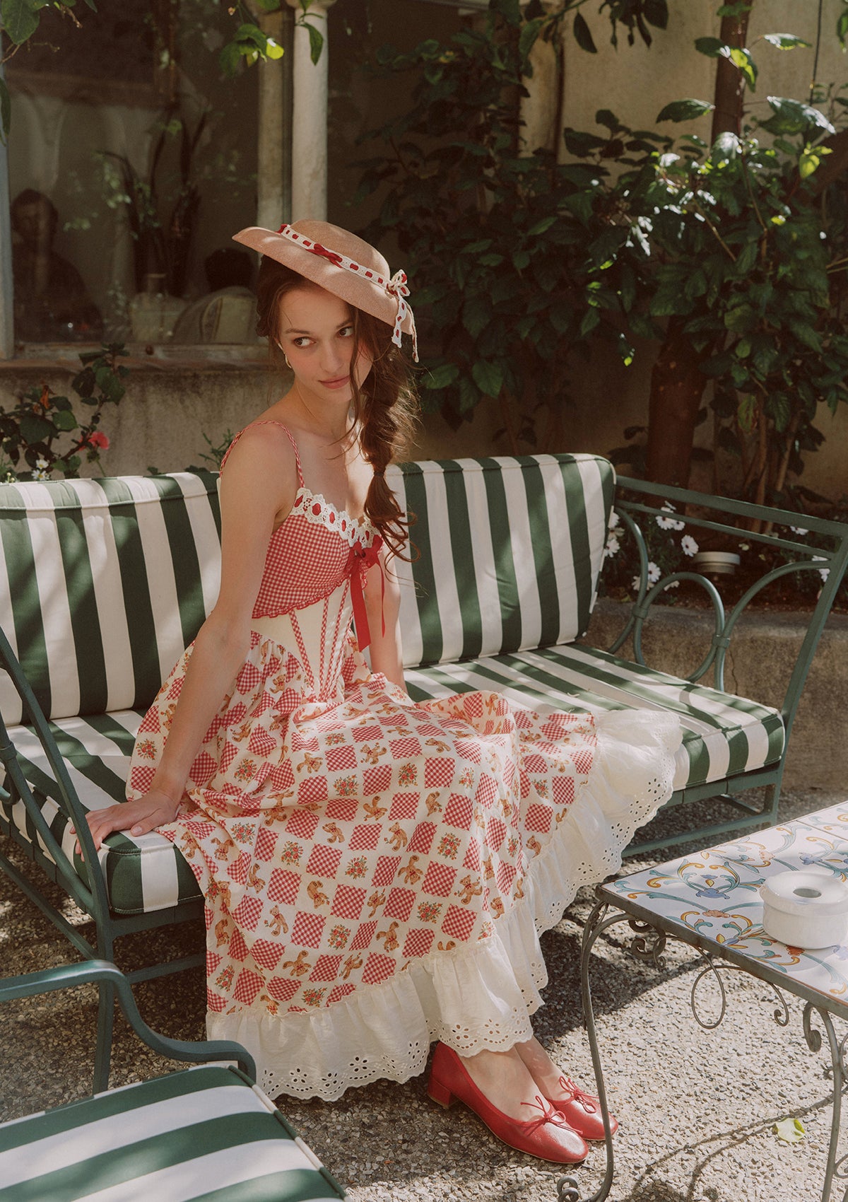 Picnic with Teddy Dress (Long)