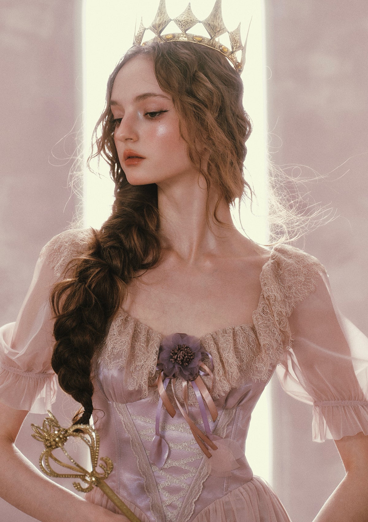 Korsettkleid Prinzessin Violette Mandarinente