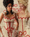 Poem of Bygone Days Puffy Mini Dress