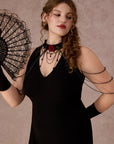 Curve&Plus Crimson Temptation Dress