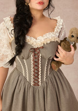 Curve&Plus Bear Date Dress（Short)