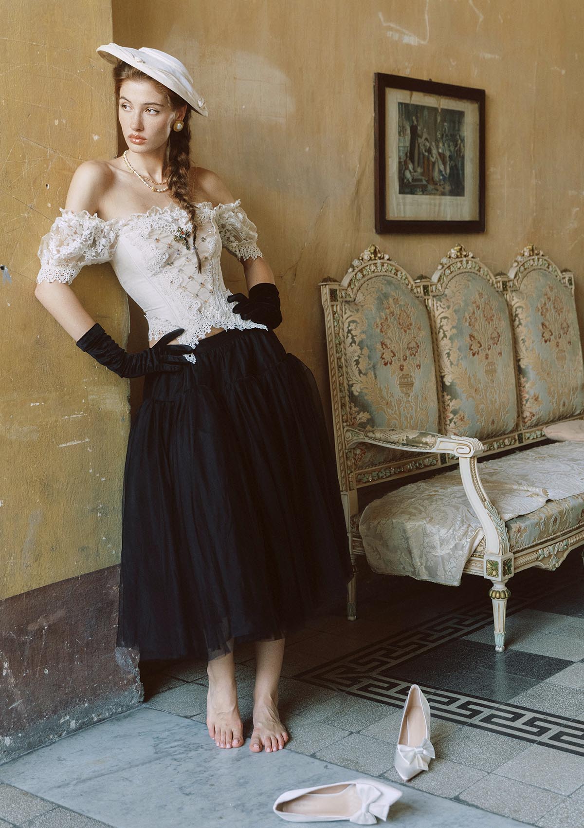 LM Styling Diary Skirt (Raven)