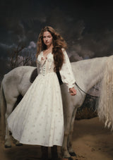 White Chocolate Warrior Corset Dress