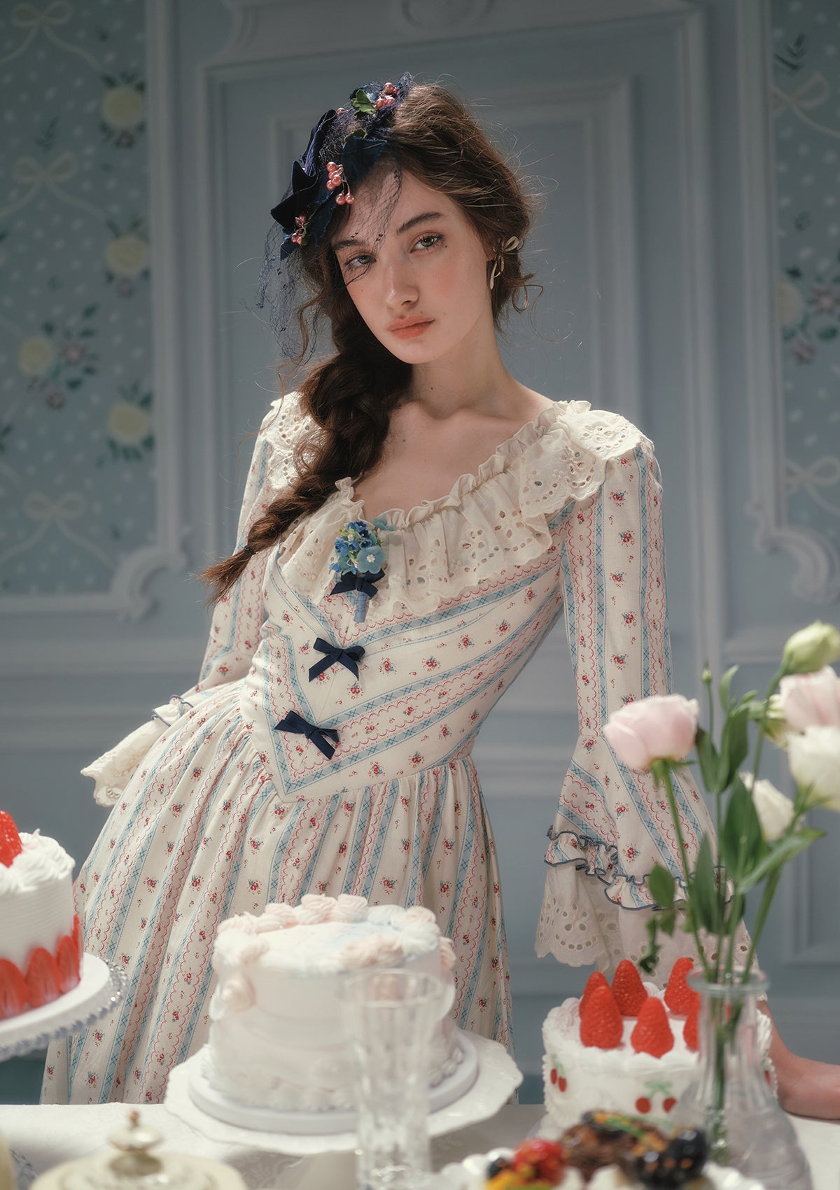 Morgen-Versailles-Kleid