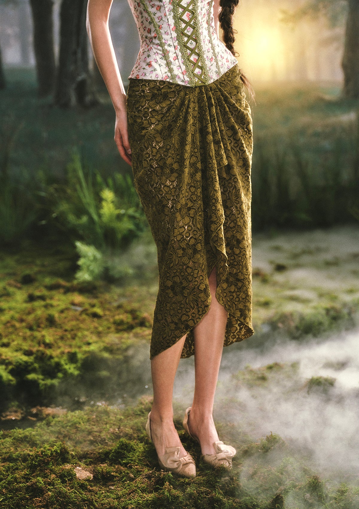 Enchanted Forest Corset