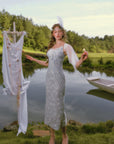 Swan In The Late Summer Cardigan
