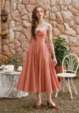 Afternoon Berry Tea Dress