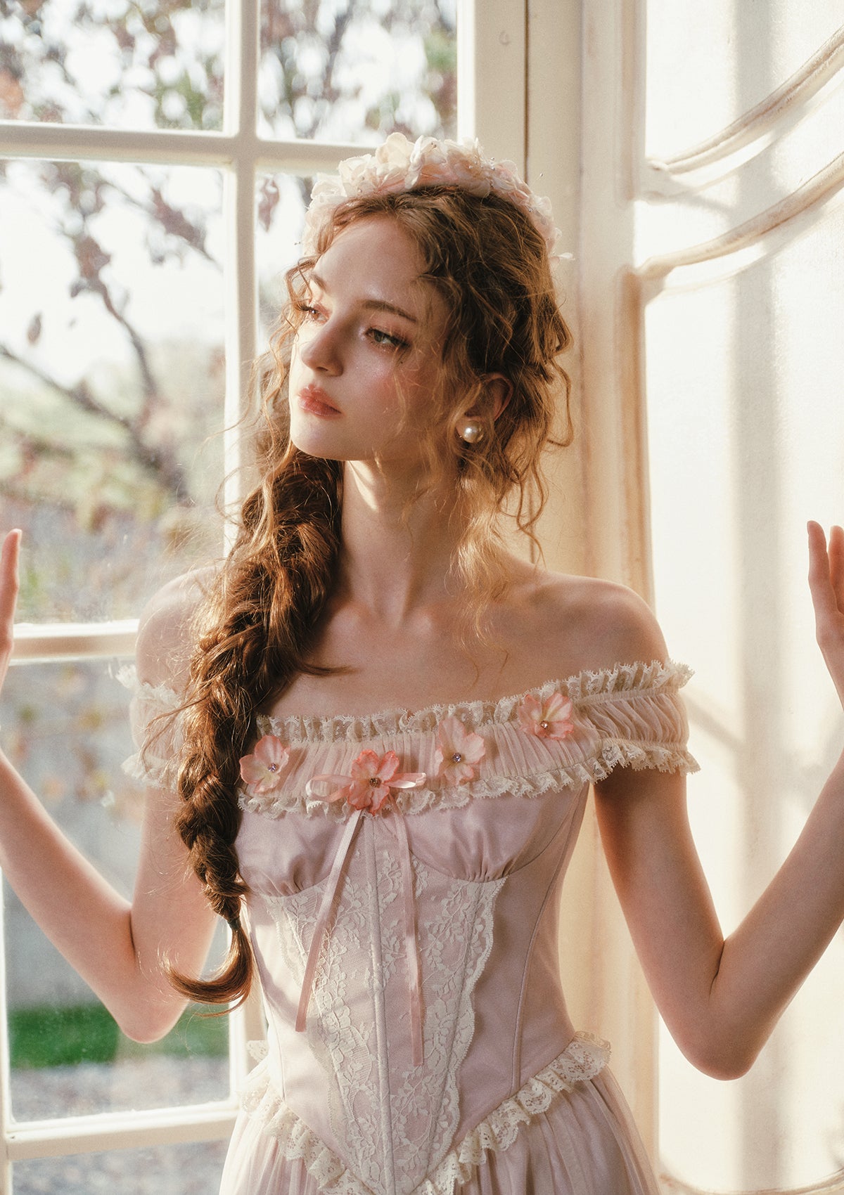 Garden Blossom Tale Corset Dress